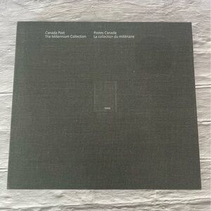 Original Canada Post The Millennium Collection Hardcover Book Year 2000 Eng/Fr